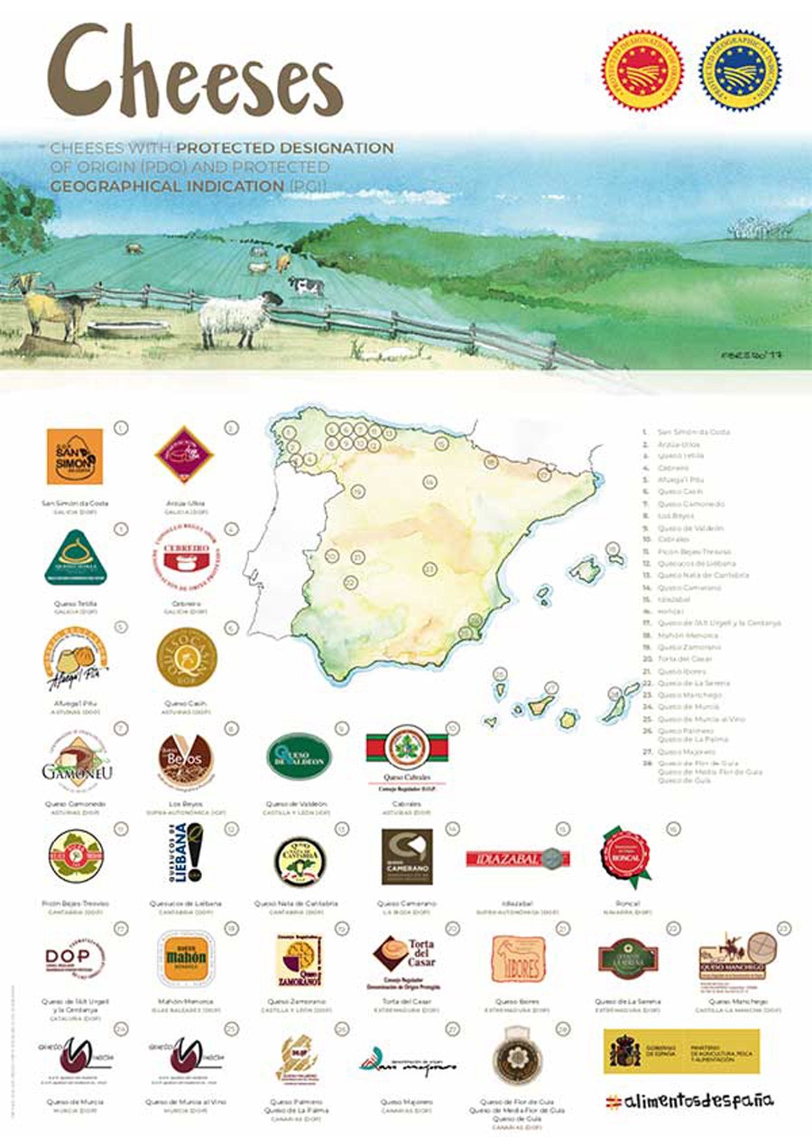 Cheeses Map
