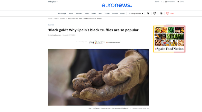 Euronews - Black Truffle