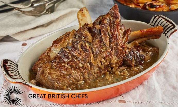 GREAT BRITISH CHEFS - Lamb Shoulder Braised in Vinegar