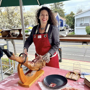 Only Female Certified Ham Carver in the US, Jen Herman, Helps Raise Profile of Jamón Ibérico