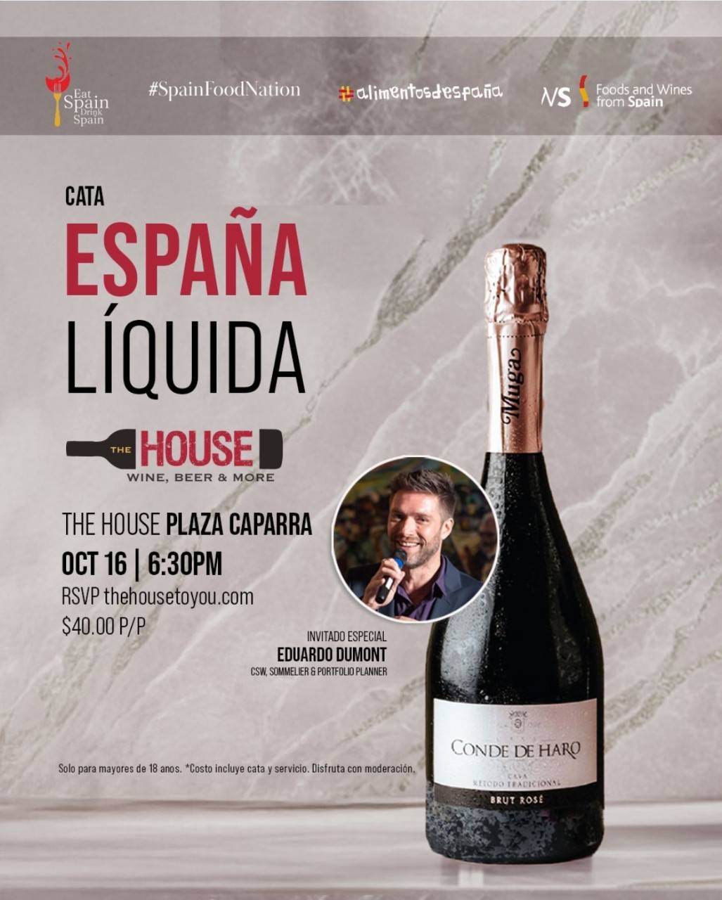 THE HOUSE CAPARRA + CATA ESPAÑA LÍQUIDA