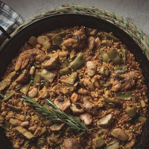 Paella rice