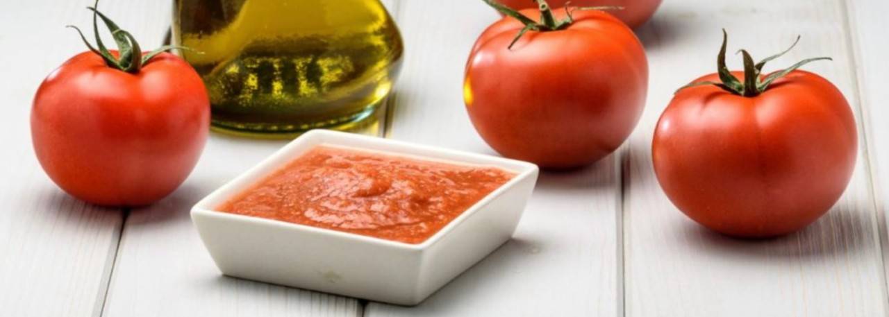 Grated tomato