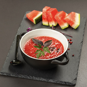Watermelon Gazpacho to Beat the Summer Heat!