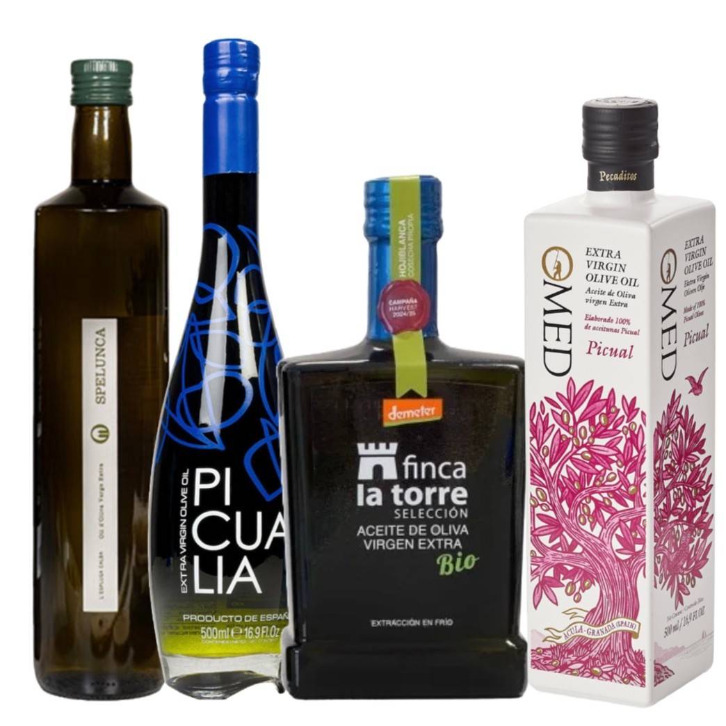 O-Med, Picualia Reserva, Agrària Espluguense and Finca La Torre Rojiblanca, Named Best Spanish EVOOs 