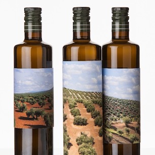 Olive oil bottles