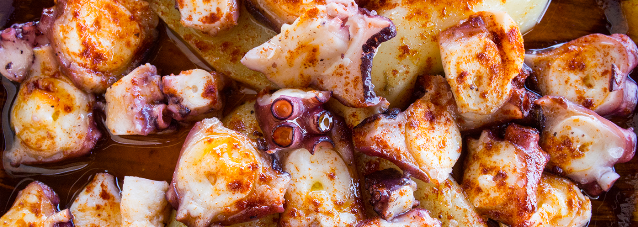 Galician-style octopus