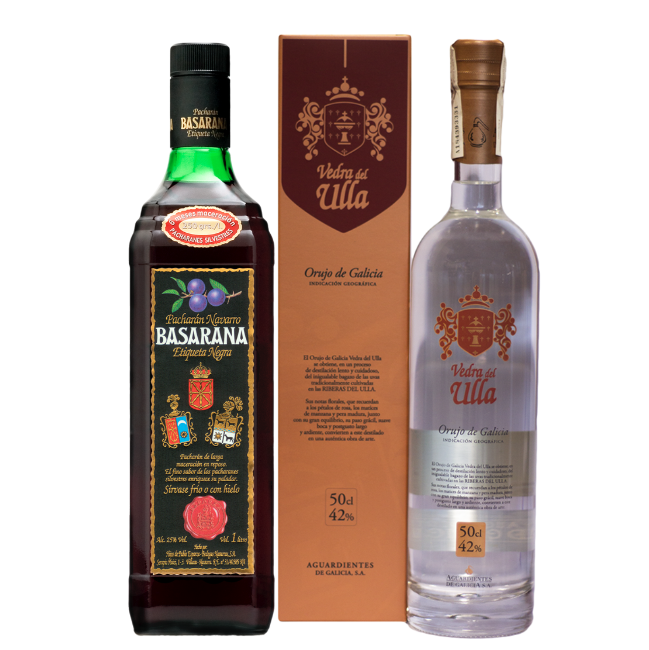 Pacharán Navarro Basarana Etiqueta Negra and Aguardiente Vedra do Ulla Receive Best Spirit with PGI 2024 Award