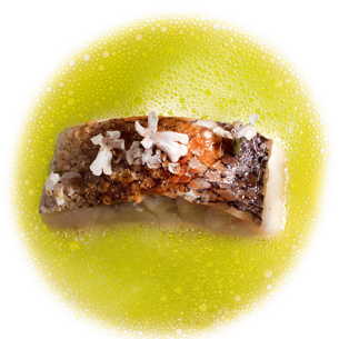 Grouper with roast o Couto pepper stock | Foods & Wines from Spain