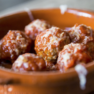 Bellota pork and beef meatballs with Mahón Cheese | Foods & Wines from Spain