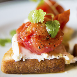 Tomato and Goat Cheese Croutons | Foods & Wines from Spain