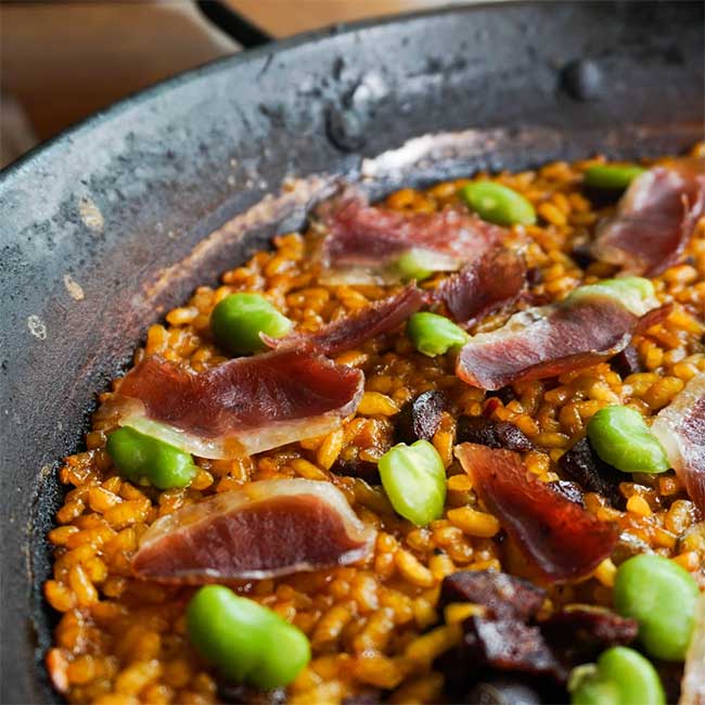 Spanish restaurant Binomio, in Singapore. 