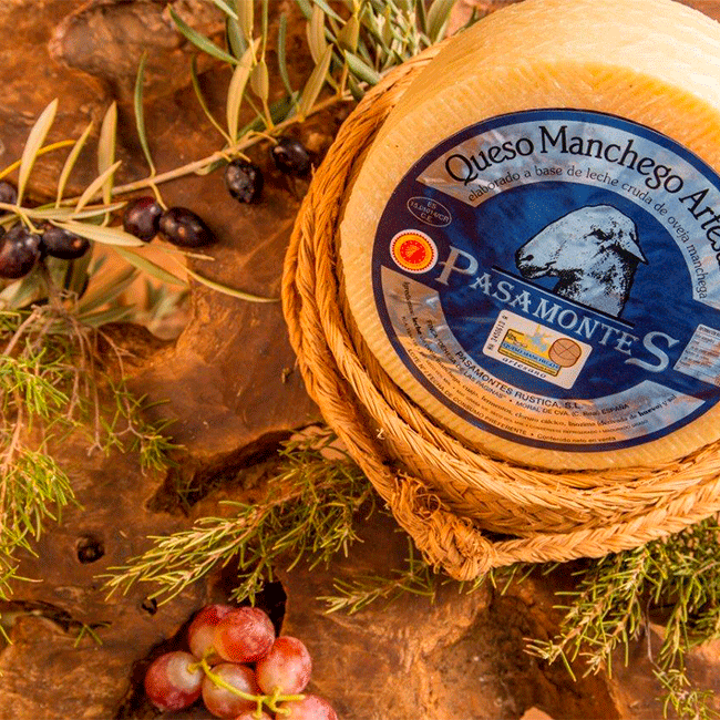 Sheep cheeses from Spain. Photo: Quesos Pasamontes Manchego