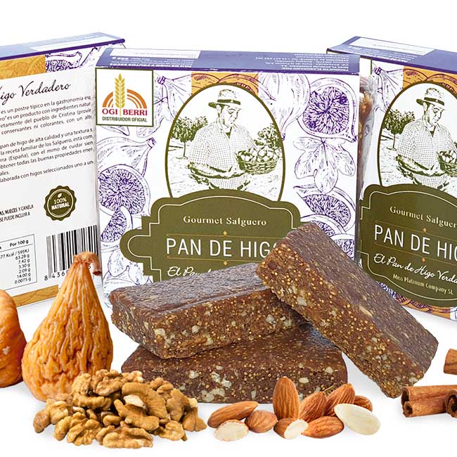 Fig bread from Spain. Photo by: Higos Salguero