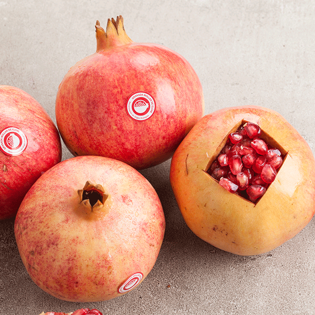 Mollar pomegranate from Spain. Photo by: DOP Granada Mollar de Elche