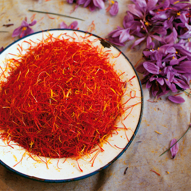 Spanish saffron. Photo by: @ICEX/ Toya Legido 