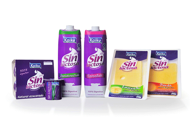 Lactose-free products from Kaiku