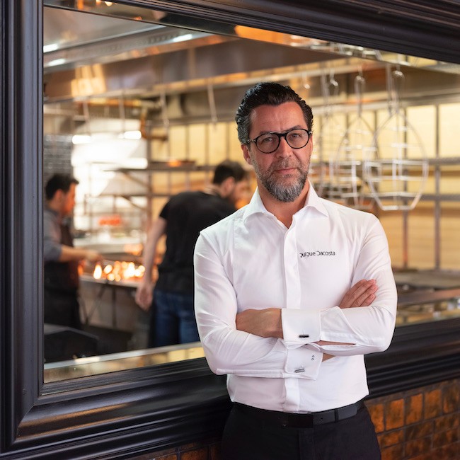 Quique Dacosta, a Michelin star chef who has opened Arros QD in London