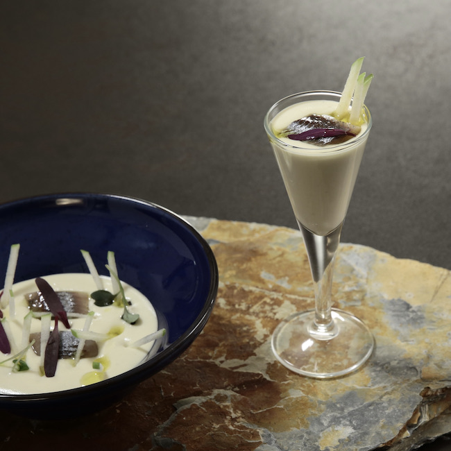 Mazamorra in glass