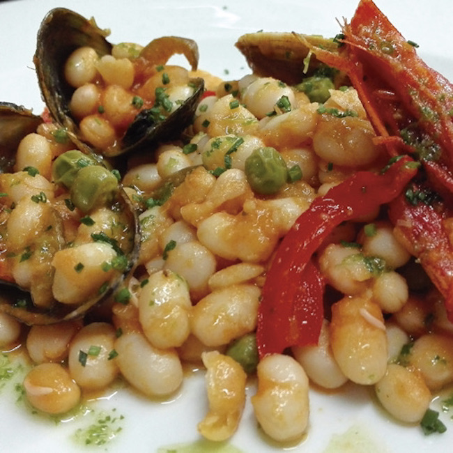 Fesols de Santa Pau a la marinera - Restaurant Can Xel (Fesols de Santa Pau DOP)