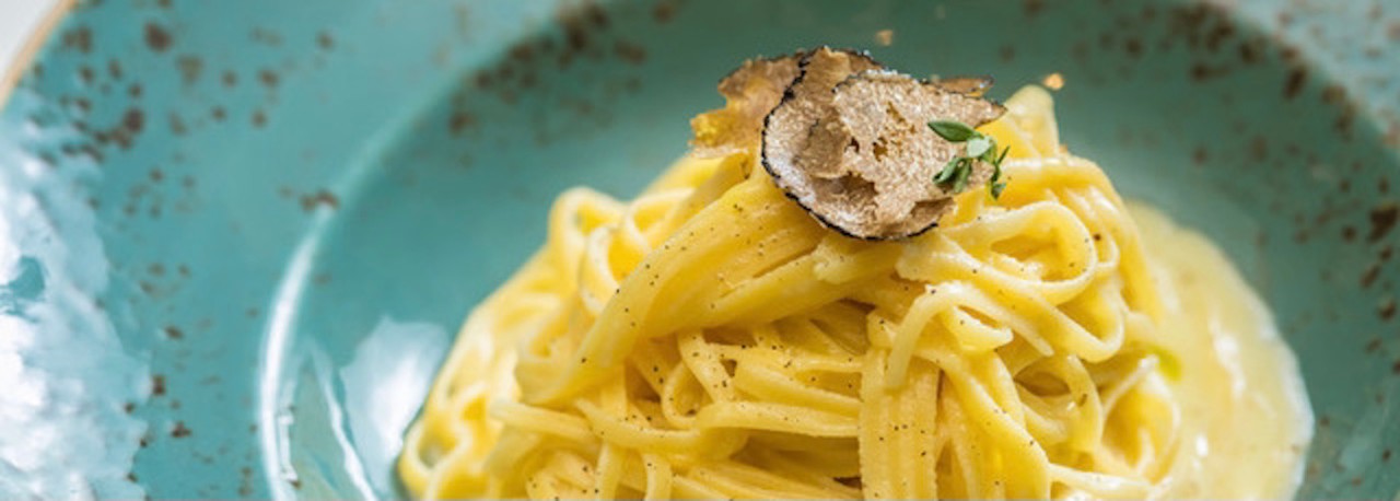 Pasta with truffle