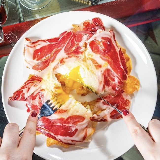 Huevos estrellados
