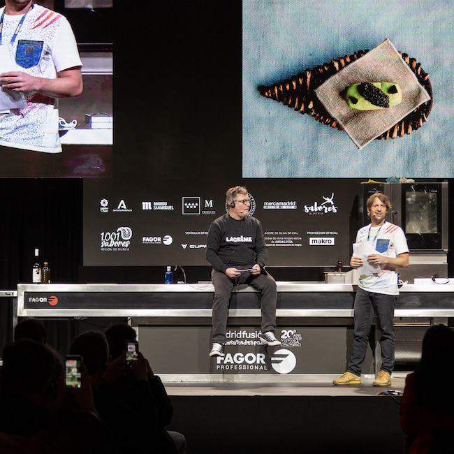 René Redzepi and Andoni Luis Aduriz in Madrid Fusión 2022