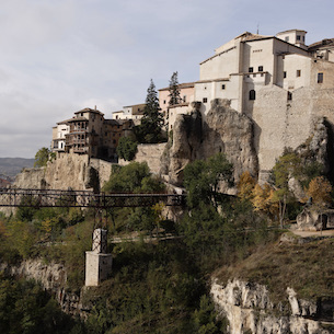 San Pablo Bridge over Huecar river, Cuenca