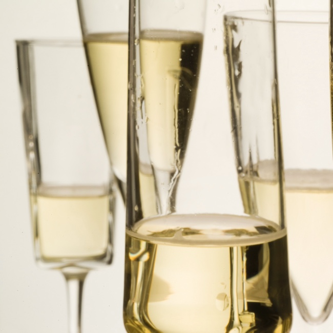 Champagne glasses
