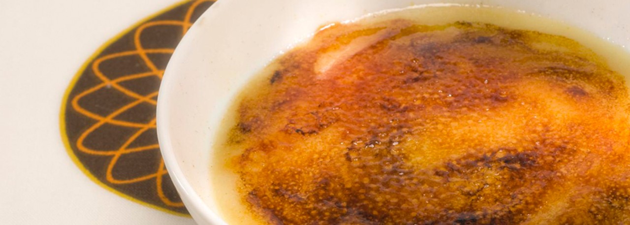 Spanish recipe: Catalan custard Photo by: Toya Legido/©ICEX.