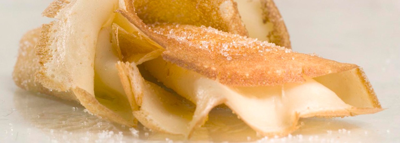Spanish recipe: Asturias Crepes. Photo by: Toya Legido/©ICEX.
