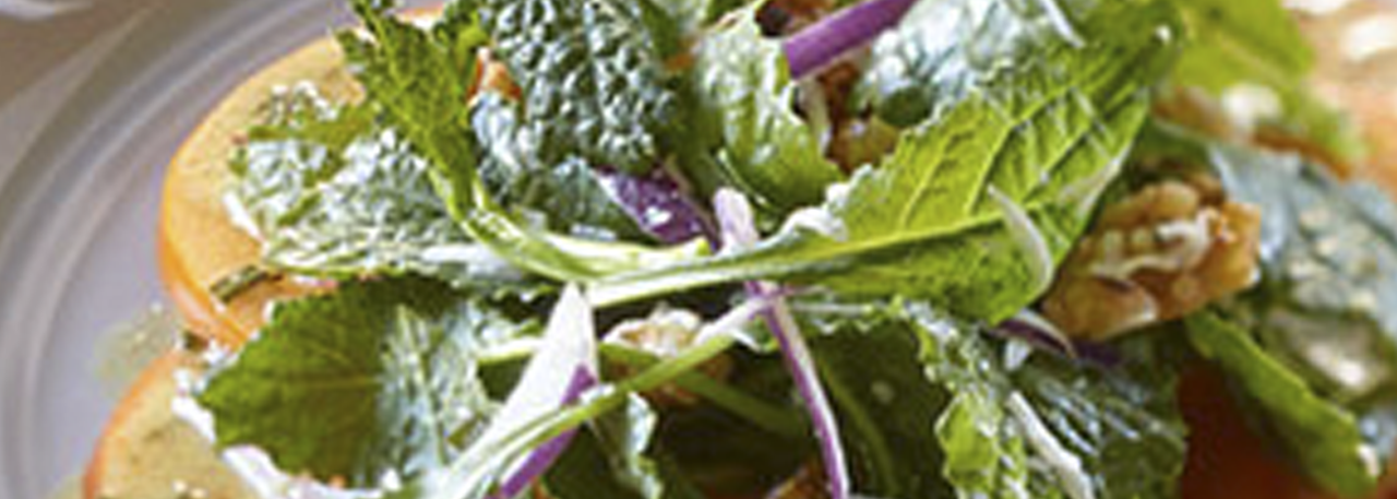 Baby Kale and Persimon® Salad - IMG