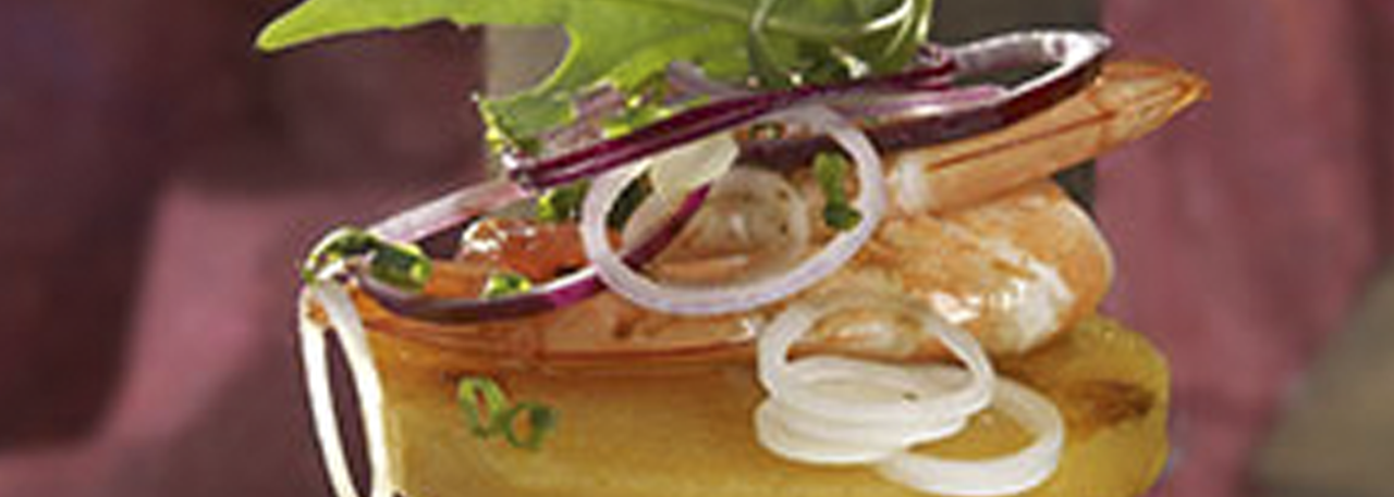 Persimon® Shrimp and Tomato Napoleons - IMG