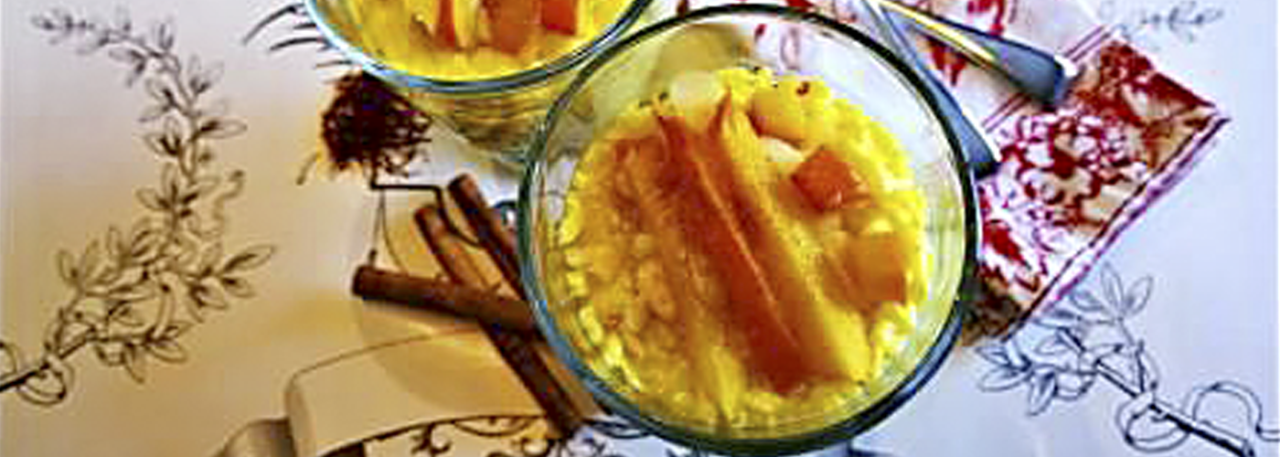 Safrron Scented Spanish Rice Pudding - IMG