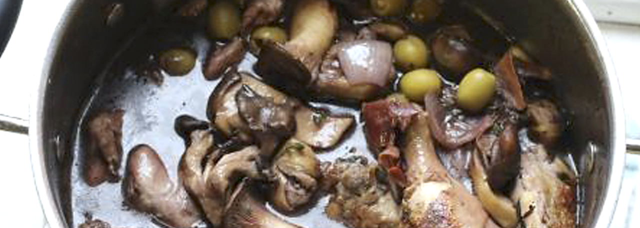 Wine-braised Chicken - IMG