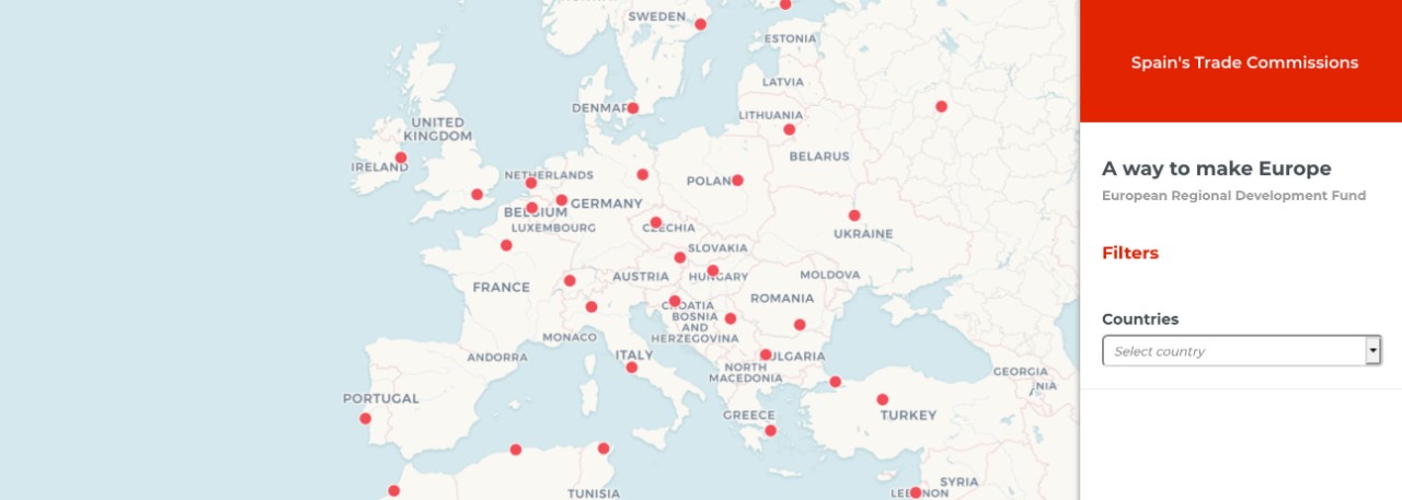 Trade Comissions Map