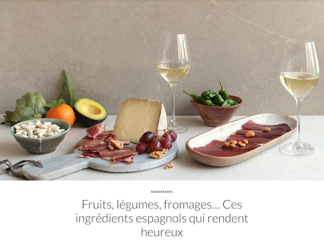 AD FRANCE - Fruits, légumes, fromages… Ces ingrédients espagnols qui rendent heureux