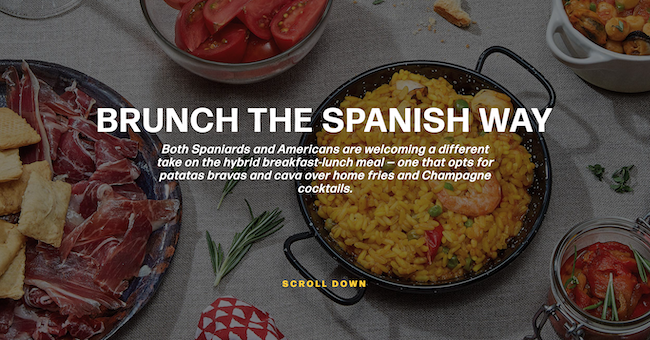 THE NEW YORK TIMES - Brunch the Spanish Way