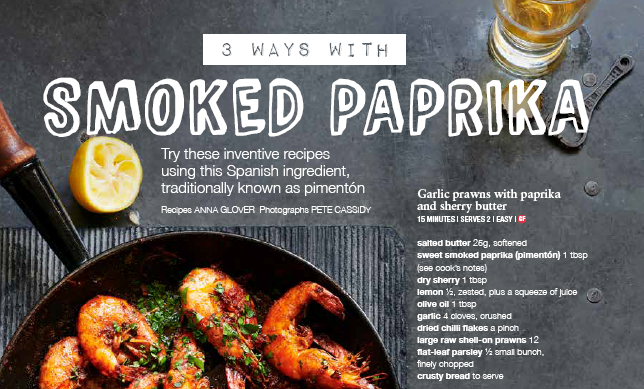 OLIVE MAGAZINE - 3 Ways With Smoked Paprika