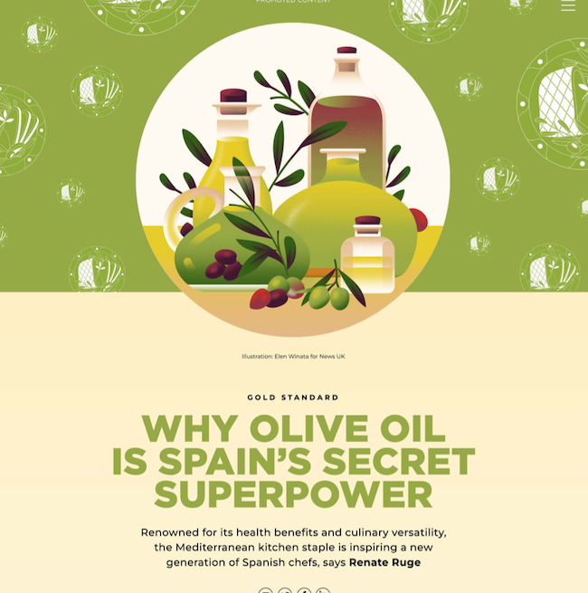 THE TIMES - Spanish Olive Oil