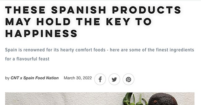 These spanish products may hold the key to happiness