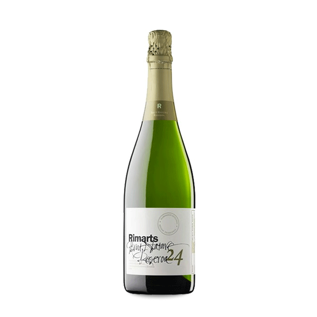 Spanish cava sparkling wine Rimarts Brut Nature Reserva 24