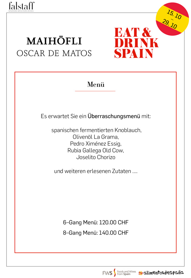 Food menu