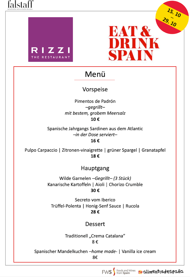 food menu