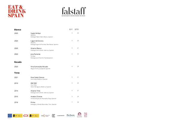 Eat&Drink Spain_Wine list_Aguila