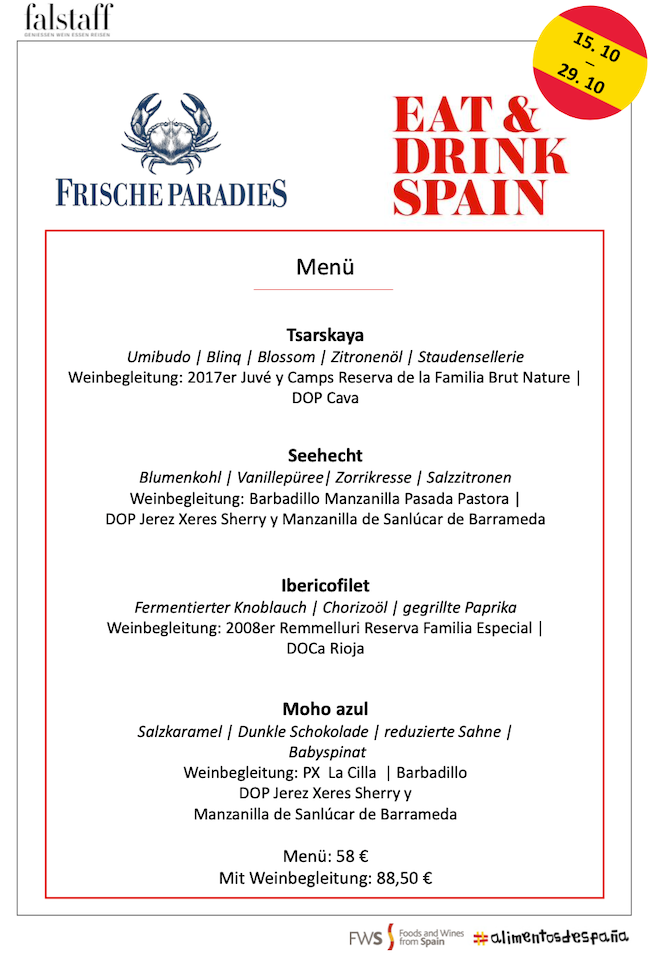 Food menu