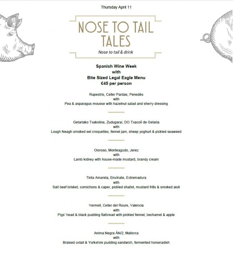 Nose to tail Tales