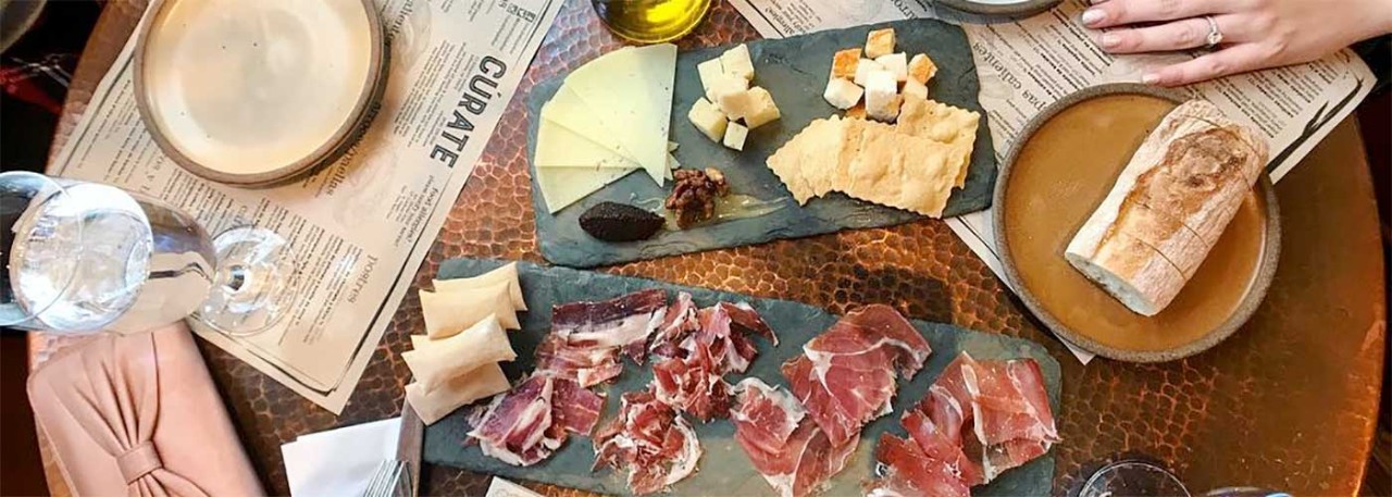 Spanish restaurante Cúrate in Asheville, North Carolina