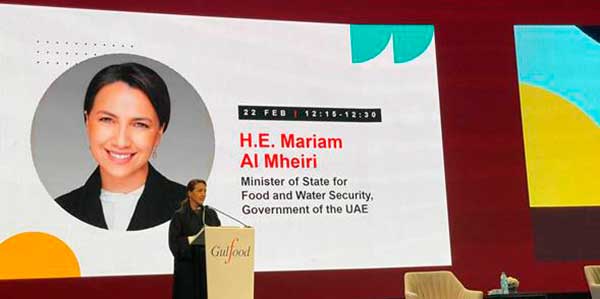 GULFOOD Trends Summit: The UAE Food Security Strategy: mission, target & investments, by H.E. Mariam Almheiri