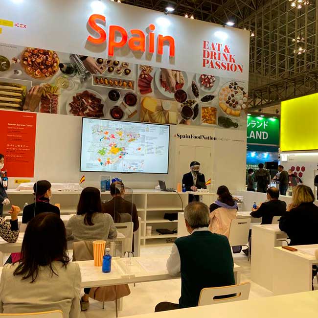 Spanish Pavilion at Foodex 2021